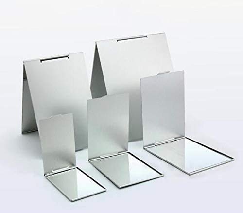 Miroir de maquillage ultra-mince pour vos retouches beauté en voyage et déplacement