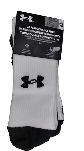 Under Armour Unisex UA Heatgear Crew, Long Sports Socks, Compression Socks