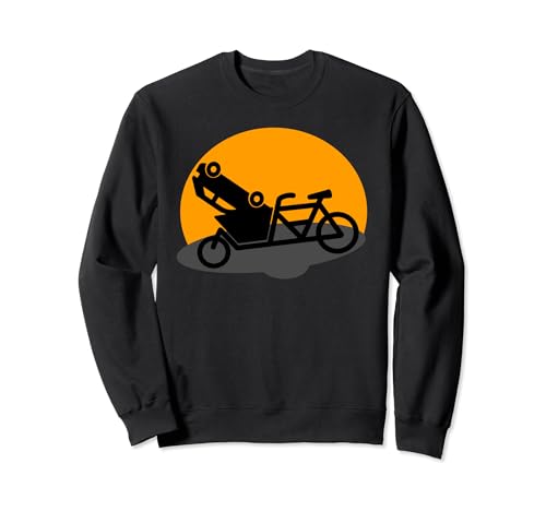 Lastenrad elektro Fahrrad Rad Bike Geschenk Sweatshirt