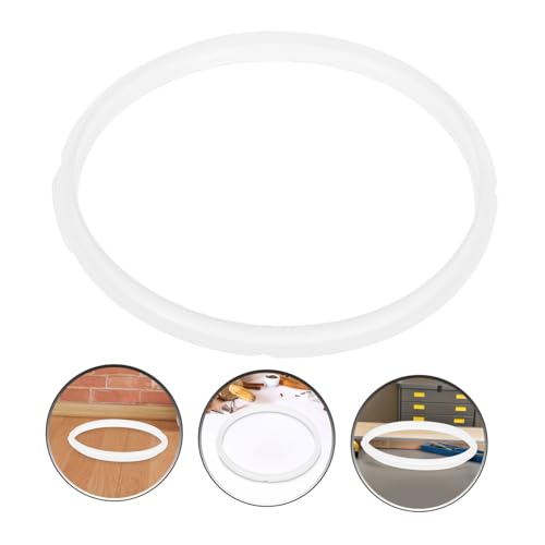 2 piezas de juntas de silicona para olla a presión, resistentes a altas temperaturas, piezas de repuesto para prevención de fugas y mejor rendimiento en la cocina miniatura 7