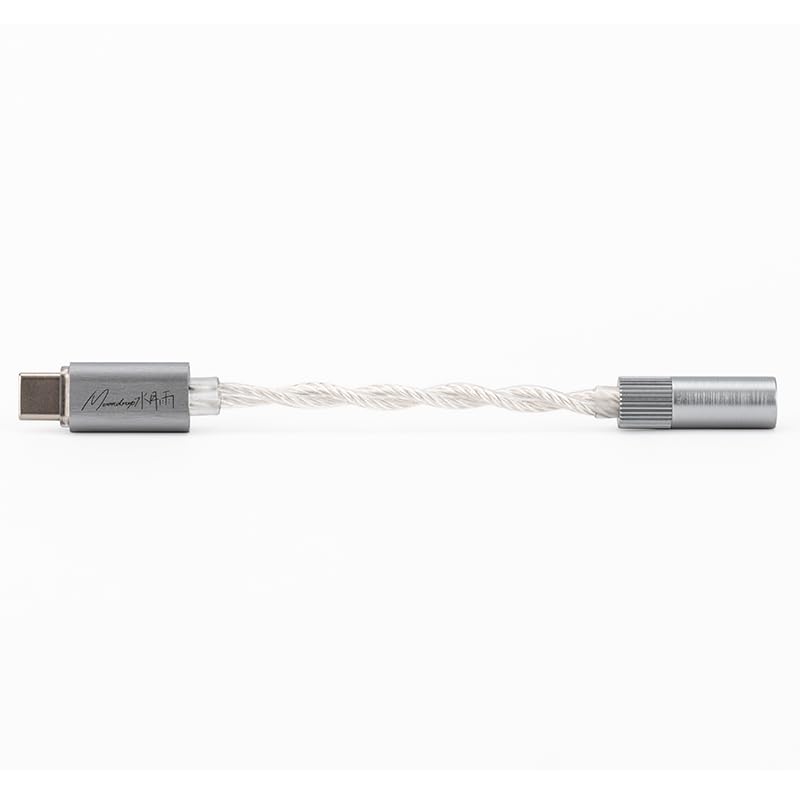 Image of Moondrop Echo-A 32Bit /384kHz Portable USB Type-C to Headphone DAC /AMP with 3.5mm Audio Jack Adapter