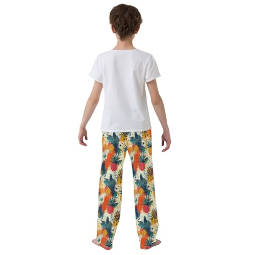senya Fruit Strawberry Painting Long Pajama Pants Bottoms Soft Sleepwear with Pockets3