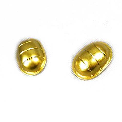 FLOORSOUTH JoJo's Bizarre Adventure Bruno Bucciarati Cosplay Headwear 1 Pair Hair Clip Gold