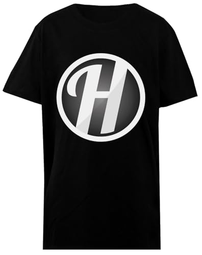 Hardwaredealz Basic-Kinder-T-Shirt Aus Baumwolle In Schwarz Basic Cotton Black Children's T-Shirt