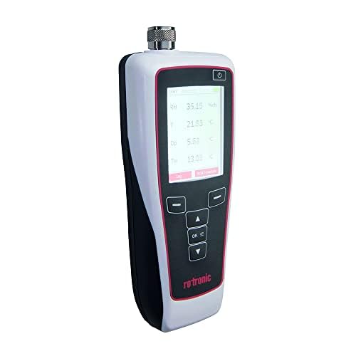 Monitor di temperatura e umidità (Intervallo: da -10 a 60 °C/da 14 a 140 °F) per strumentazione principale, HVAC, agricoltura e industria farmaceutica | Modello: ROTRONIC HP32 (con sonda)