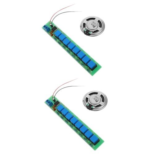 VICASKY 2juegos Kit De Componentes Electrónicos para Organillo Set De Soldadura Creación De Instrumento Musical para Principiantes y Profesionales