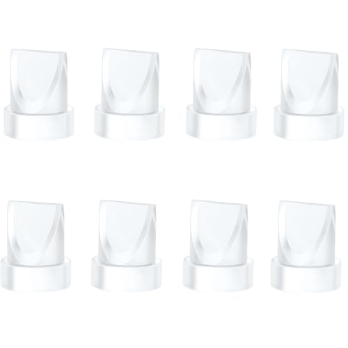 Image of 8Pcs Duckbill Valves Compatible with Momcozy M5 Wearable Breast Pump and for Momcozy V1 / V2 Hands Free Pumps, M5/V1/V2 Breast Pump Replacement Accessories