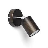 【Type de culot 】 Fonctionne avec des ampoules GU10 220-240V AC Non incluses ; Selon l'ampoule que nous installons, nous obtiendrons un éclairage de qualité ; La puissance maximale de l'ampoule installée ne doit pas dépasser 10W