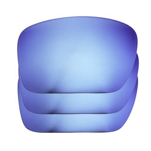Verres polarisés Oakleys Triggerman bleu avec traitement miroité et filtre solaire catégorie 3