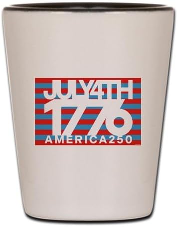 CafePress America250: 1776 Unique and Funny Shot Glass