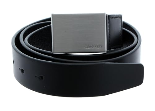 Calvin Klein Ceinture Homme Formal Plaque Belt 3,5 cm Cuir