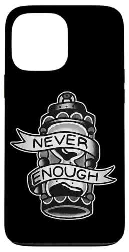 Never Enough Time �����v �^�g�D�[�t���b�V�� �X�}�z�P�[�X iPhone 13 Pro Max �p