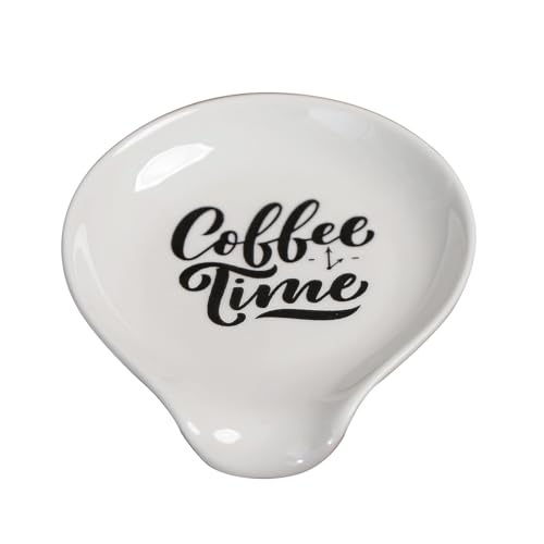 Coffee Spoon Rest for Coffee Bar Accessories, Small Spoon Rest for Coffee Station, Mini Coffee Spoon Holder for Tea Spoon, Stirring Spoon, Teaspoon, Coffee Stirrers, Ceramic Kitchen Decor