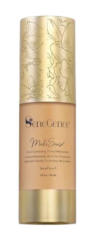 SeneGence MakeSense Color Correcting Tinted Moisturizer with Sheer Coverage, Medium, 1 Fl Oz, Enriched with SenePlex+ and Botanicals for Smooth, Even-Toned Skin