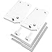 Happybuy Murphy Mounting Wall Springs Mechanism Heavy Duty Support Hardware DIY Kit for King Queen Bed (Vertical), White