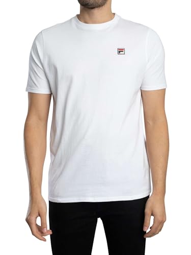 FILA Homme T-Shirt Ensoleillé 2 blanc manches courtes mode sportswear été