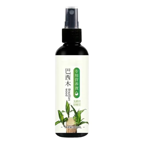 Fertilizzante Per Piante In Legno Brasiliano - Liquido Per Piante D'appartamento, Potenziatore Delle Radici | Calcole Di Crescita Nutriente Da 100 Ml Per Vasi Interni, Nutrizione Botanica Per Foglie,