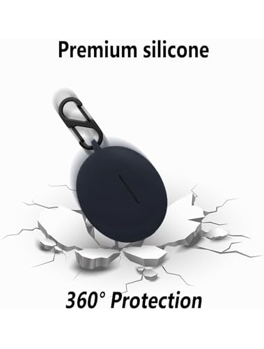 Image of Hamper Silicone Case Cover Compatible for OnePlus Nord Buds 3 | 3 Pro (Black)