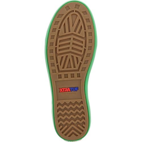 Image of XTRATUF Men's Tailgate Ankle Deck Boot, Green, Size 8(M)