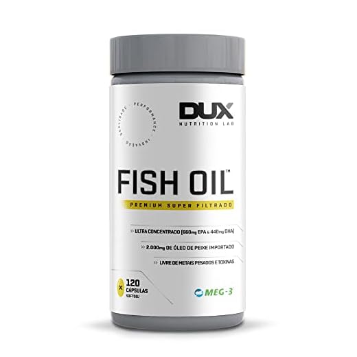 Dux Nutrition Fish Oil - Pote 120 Cápsulas