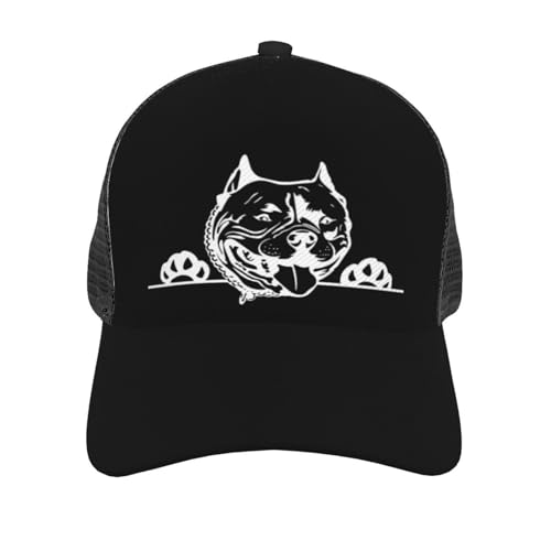 American Bully Mesh Baseball Cap - Classic Adjustable Peaked Cap, Trucker Hat for Men and Women2