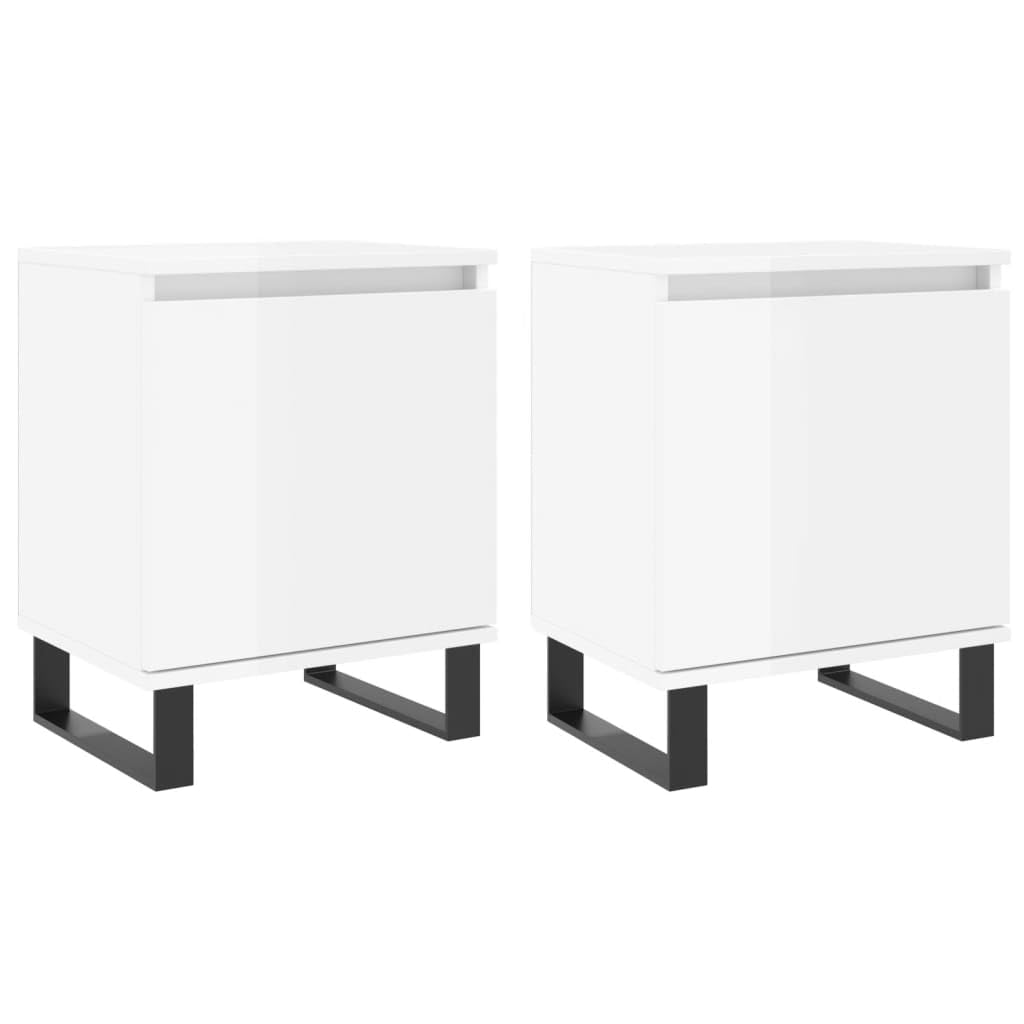 Zeitloser Nachttisch aus Holzwerkstoff mit Staufach und robuster Tischplatte für Wohnzimmer und Schlafzimmer, feuchtigkeitsbeständig und stabil