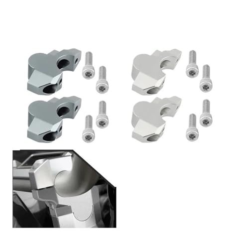 Abrazadera elevadora para manillar de aluminio mecanizado para X-ADV750 2016-2025 3