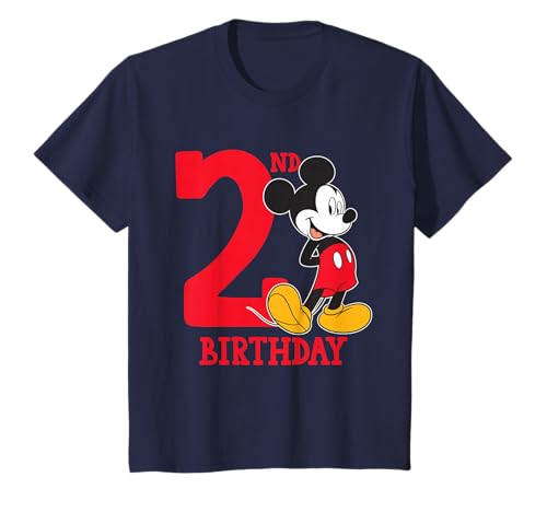 Enfant Disney Mickey Mouse 2nd Birthday T-Shirt
