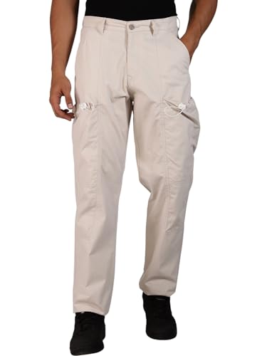 Image of Thomas Scott Relaxed Fit Cargo Trousers for Mens