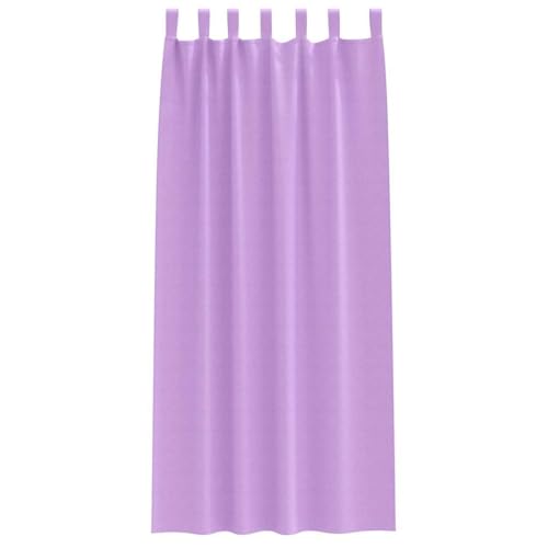 Rideaux occultants de qualité en polyester opaque violet de 245cm - 4
