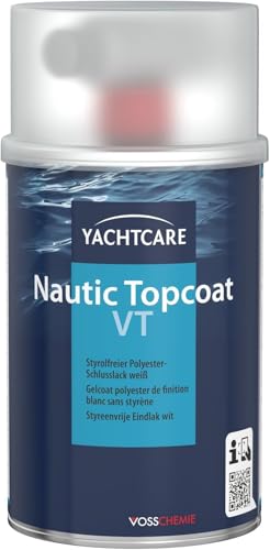Yachtcare Nautic Topcoat VT - leicht zu verarbeitender Polyester Schlusslack