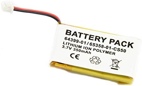 Replacement Battery for Plantronics Headset C052 CS50 CS55 W710 W720 CS351n CS361n CS510 CS520 65358-01 Wireless Headset System