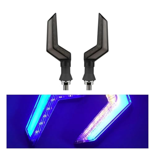 Clignotant moto clignotant de cycle 2x LED effet dynamique direction fluide ATV