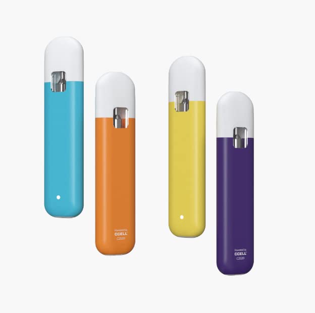 CCELL LISTO Einweg-Vape mit Keramikspule – 1ml, blau, 25 Stück