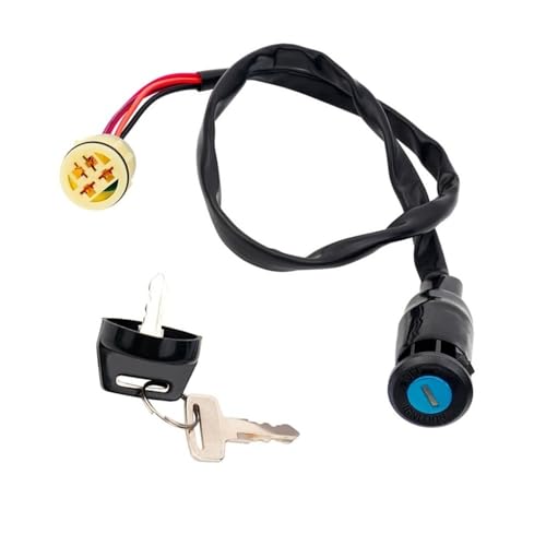 Cerradura eléctrica de encendido para rutas seguras en ATV TRX500 de 4 cables