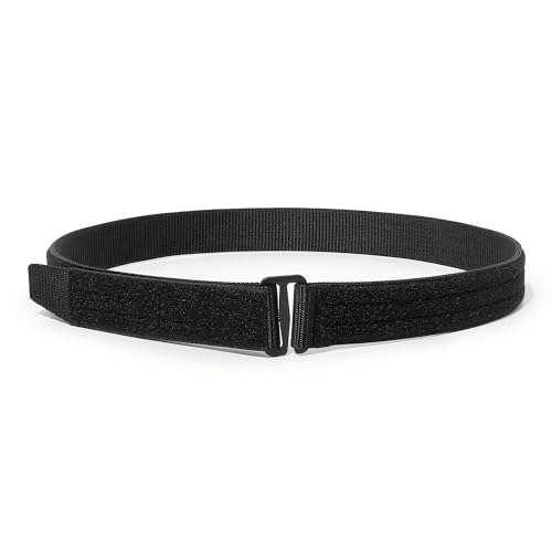 TACNEX EDC/Inner Belt Loop Liner Tactical Simple Stiff Nylon Duty/Range/Gun Belts for Men Concealed