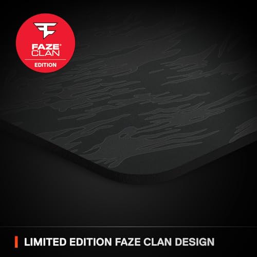 SteelSeries QcK Gaming Surface: FaZe Clan Edition – XXL Thick Cloth – Sized to Cover Desks – Optimized For Gaming Sensors - Image 3