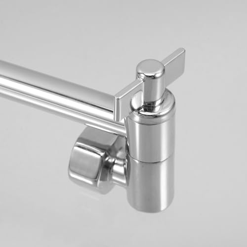 Brazo extensor de ducha de cobre ajustable para cabezal de lluvia y mano 4
