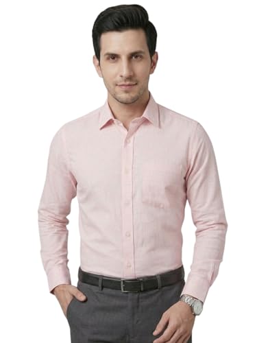 Image of Appel Touch Men's Cotton Blend Formal Shirt Full Sleeves