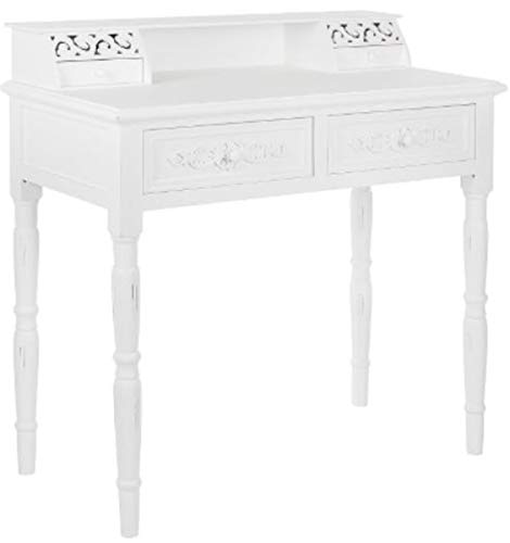 Casa Padrino scrivania Stile Country Bianco Antico 95 x 45 x...