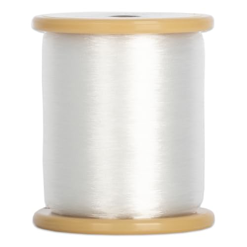 YLI Threads Wonder Invisible – Clear Nylon Monofilament Thread | Strong, Soft & Lightweight for Applique & Quilting – 2000 Yard Spool