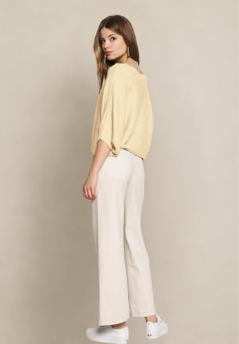 Image of Nachu Women Fashion Ribbed Batwing Sleeves Bagy Balloon Style Fit Top |Casual Regular Size fit | Winter and Party fit