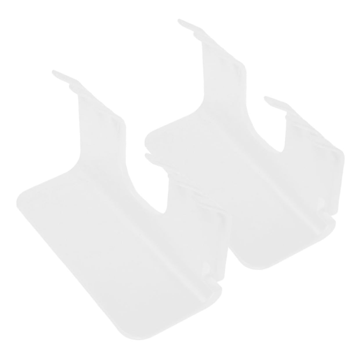 HANABASS 1 Pair Table Tennis Paddle Stand Wall Mounted Racket Holder for Rooms Classrooms Quick Assembly Space Efficient Design Elegant Look for Stable Storage