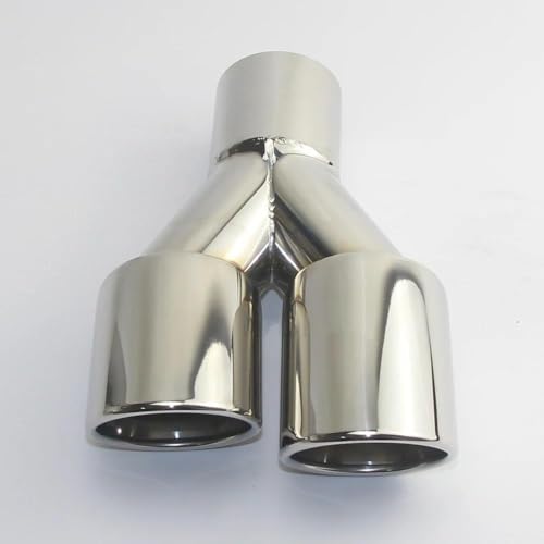 Tuyau d'échappement double Y en inox pour sublimer l'allure de votre voiture - 4