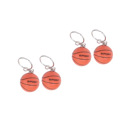 Porte-clés basket-ball miniature : breloque sac et pendentif simulation