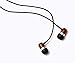 Symphonized GLXY Premium Genuine Wood in-Ear Noise-isolating Headphones with Mic and Nylon Cable (Cherry)
