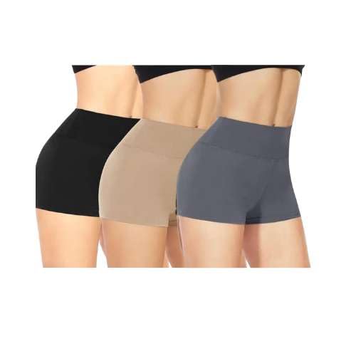 Women's Cotton Solid Regular Fit Boyshort-image-9