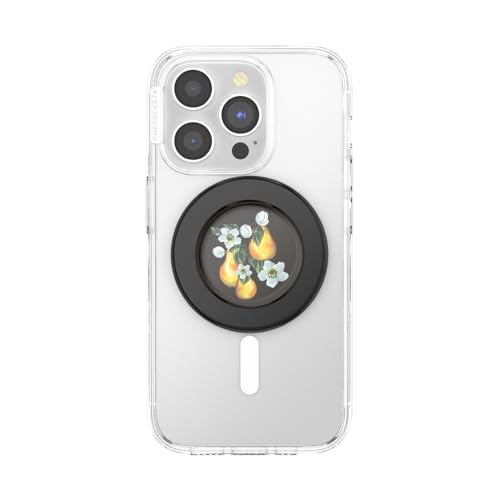 Parte Superior Intercambiable PopSockets MagSafe Agarre de Teléfono con Diseño Flor de Pera 3