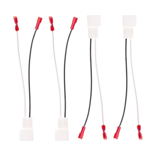 CBR 4 Pack 72-8104 Speaker Harness Replacement Compatible with Toyota Tacoma Tundra Camry Corolla 4 Runner Scion Pontiac Speaker Wiring Harness Adapter