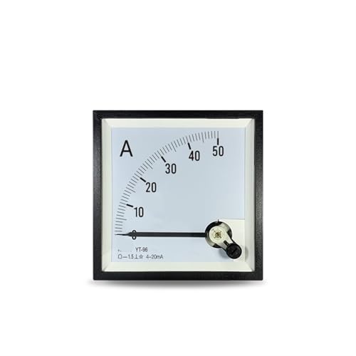 Ampèremètre 4-20 mA CC CP96 à aiguille avec mesure de fréquence 50 Hz